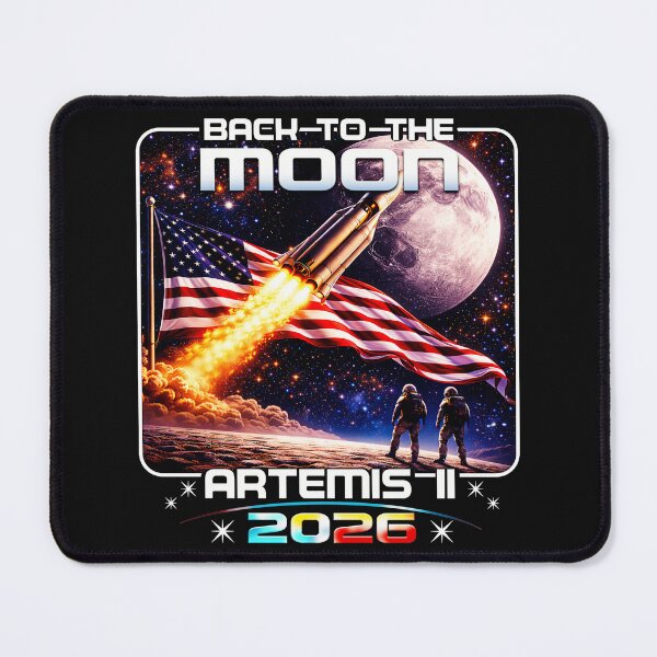 Item preview, Back-To-The Moon Artemis-II 2026 Space Exploration Mission Astronomy Lover designed and sold by SanTiOmal.