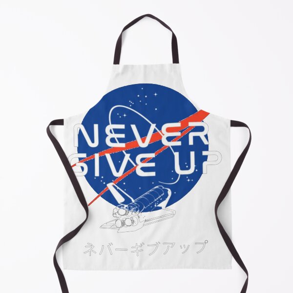 Item preview, Never Never Give Up Space T-Shirt_6394394 designed and sold by gidget-gadget.