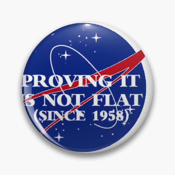 Item preview, PROVING IT IS NOT FLAT SINCE 1958 T-Shirt_18262654 designed and sold by gidget-gadget.