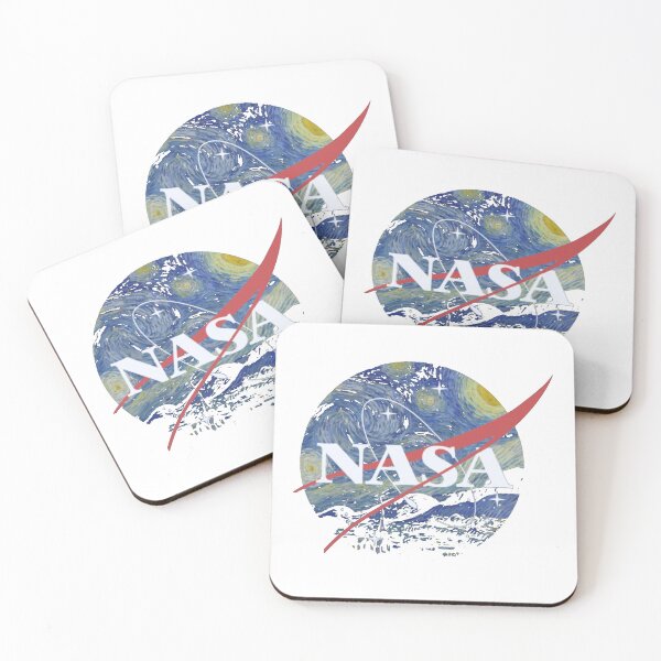 Item preview, Starry Night NASA T-Shirt_21014172 designed and sold by gidget-gadget.