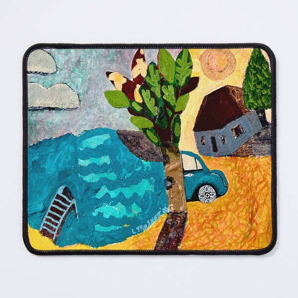 Item preview, ‘The Swimming Hole’ designed and sold by Linda Truskett Art.