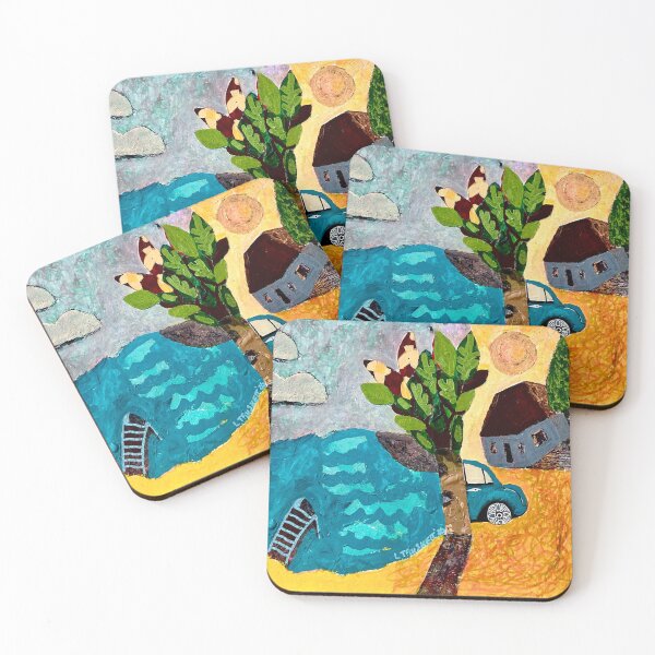 Item preview, ‘The Swimming Hole’ designed and sold by Linda Truskett Art.
