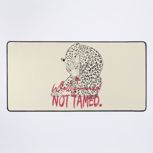 Item preview, Leopard graphic not tamed sassy girl shirt designed and sold by art-injoy.