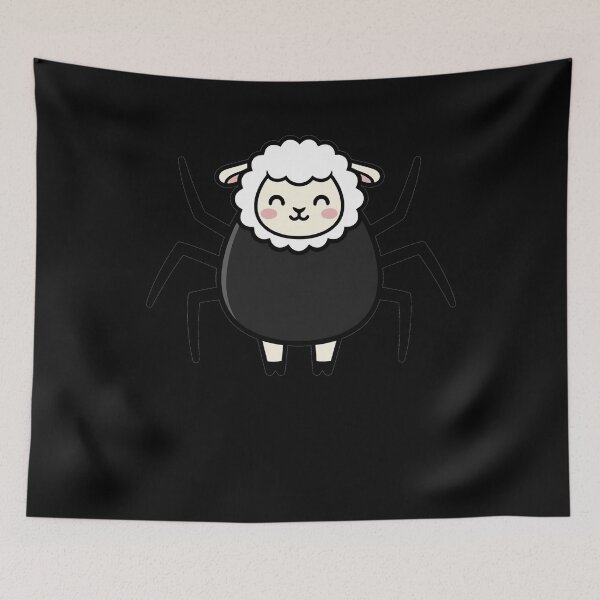 Item preview, Cute Kawaii Sheep Spider Hybrid Cartoon designed and sold by k3rstman1.