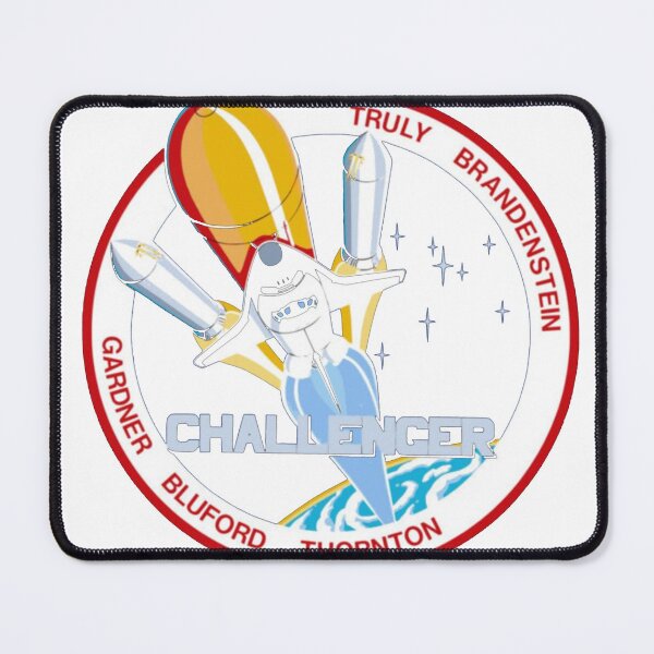 Item preview, Vintage NASA Challenger Logo T-Shirt_1824107 designed and sold by gidget-gadget.