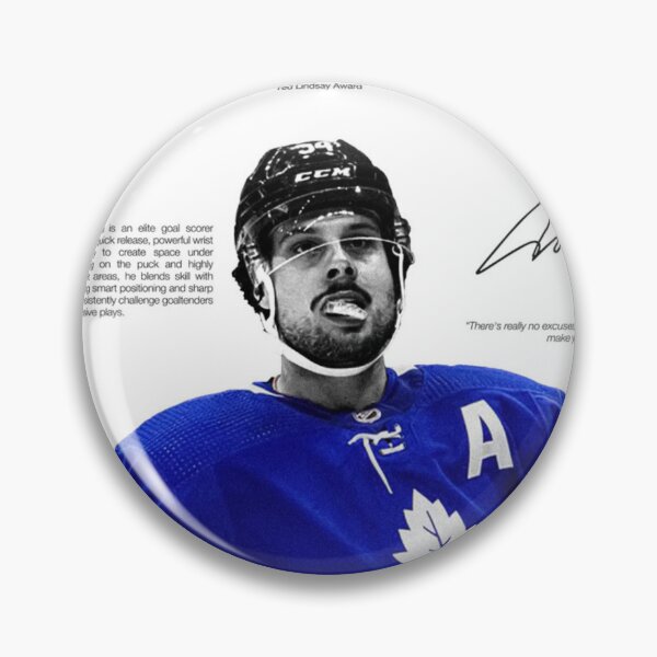 Item preview, Auston Matthews designed and sold by Skeleton Hockey Department .
