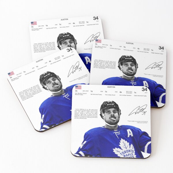 Item preview, Auston Matthews designed and sold by Skeleton Hockey Department .