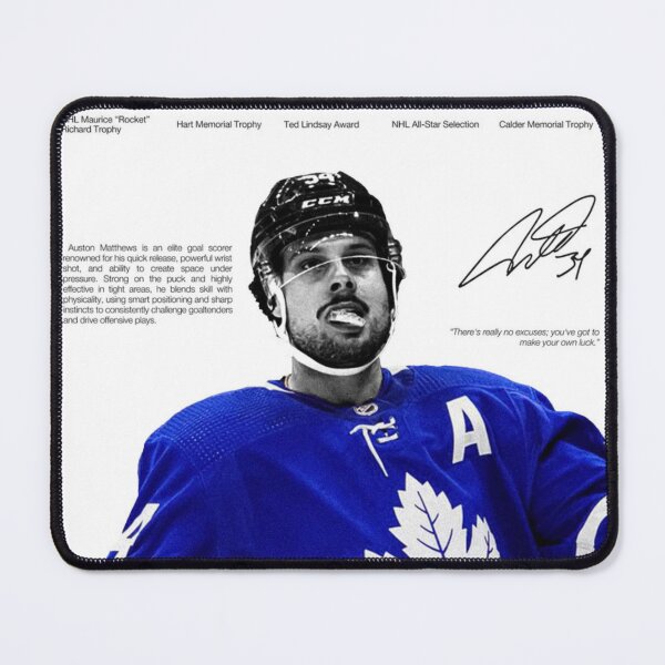 Item preview, Auston Matthews designed and sold by Skeleton Hockey Department .
