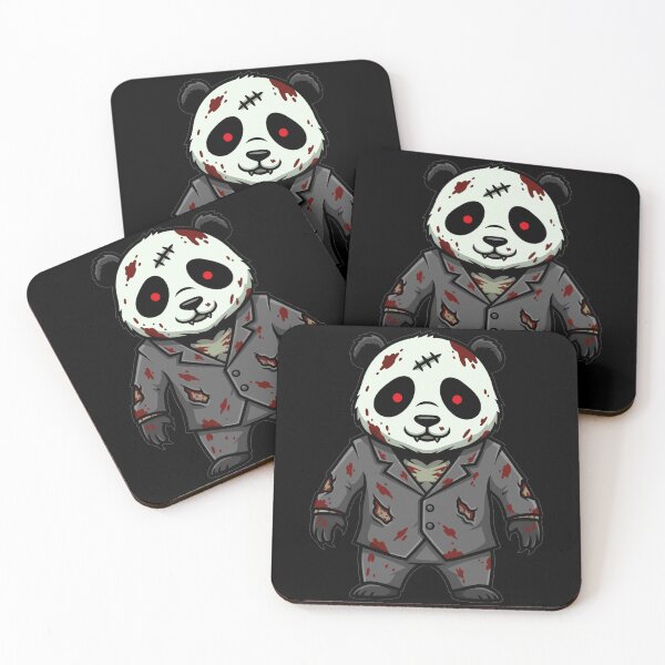 Item preview, Creepy Zombie Panda in Suit Horror Style designed and sold by k3rstman1.