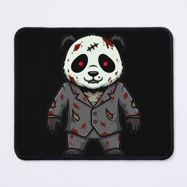 Item preview, Creepy Zombie Panda in Suit Horror Style designed and sold by k3rstman1.