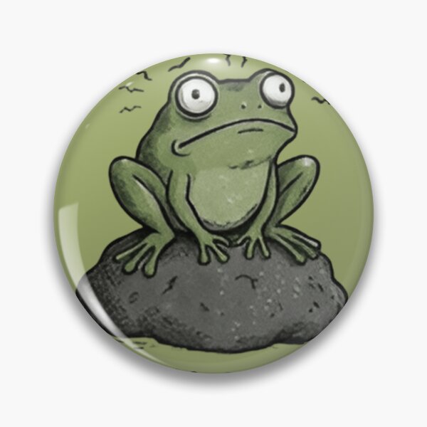 Item preview, Overthinking Again Frog Shirt – Funny Anxiety Meme Introvert Tee designed and sold by ZyxDes.
