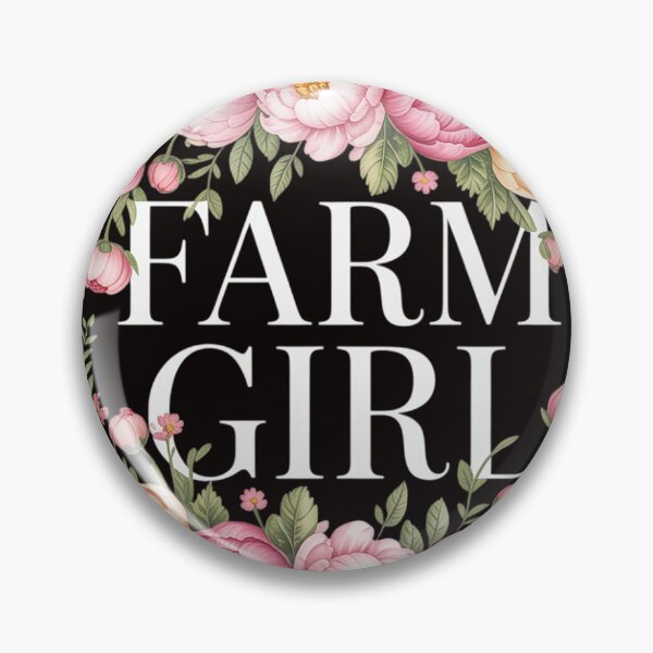 Item preview, Farming Farmer Girl Flower Floral Farm Girl designed and sold by Rising-smoke.