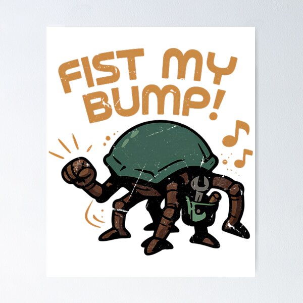 Item preview, Fist My Bump, Project Hail Mary, Rocky Eridian Grace designed and sold by EvaCorkeryIII.