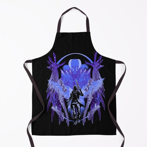 Item preview, Nero Minimal Silhouette Dark Aesthetic Devil Hunter - purple ver designed and sold by Hypertwenty Designs.