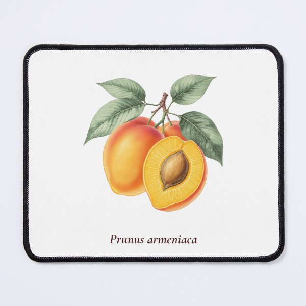 Item preview, Apricot Botanical T-Shirt | Prunus armeniaca Vintage Illustration | Fruit Lover Gift designed and sold by Panom Suavichien.