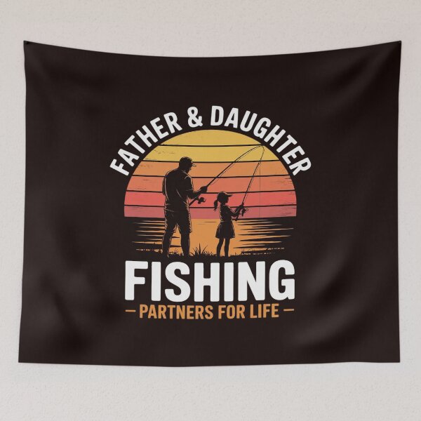 Item preview, Father and Daughter Fishing Partners For Life Fishing designed and sold by IgnorantArry.