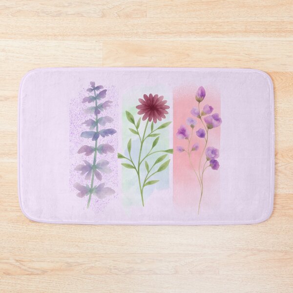 Item preview, Wildflower Triptych Watercolor Floral Art  - Botanical Trio: Lavender, Zinnia, and Foxglove Watercolor designed and sold by PriyaMagic.