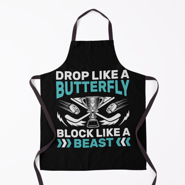 Item preview, Hockey Goalie Butterfly Block Like A Beast Gift designed and sold by KroghDs.