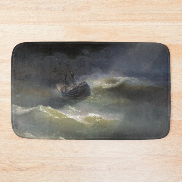 Item preview, The Ship Maria in the Storm Augusta Stylianouaivan designed and sold by SharonTheFirst.