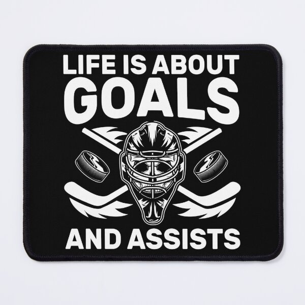 Item preview, Hockey Goalie Goals and Assists Sport Gift designed and sold by KroghDs.