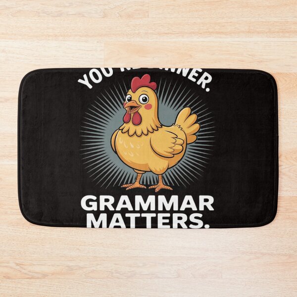 Item preview, Grammar Stop Scaring The Chickens designed and sold by Hybrid-Mind.