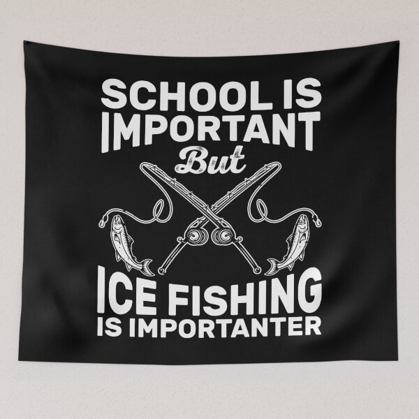 Item preview, Funny Ice Fishing Importanter Kids Student Gift designed and sold by KroghDs.