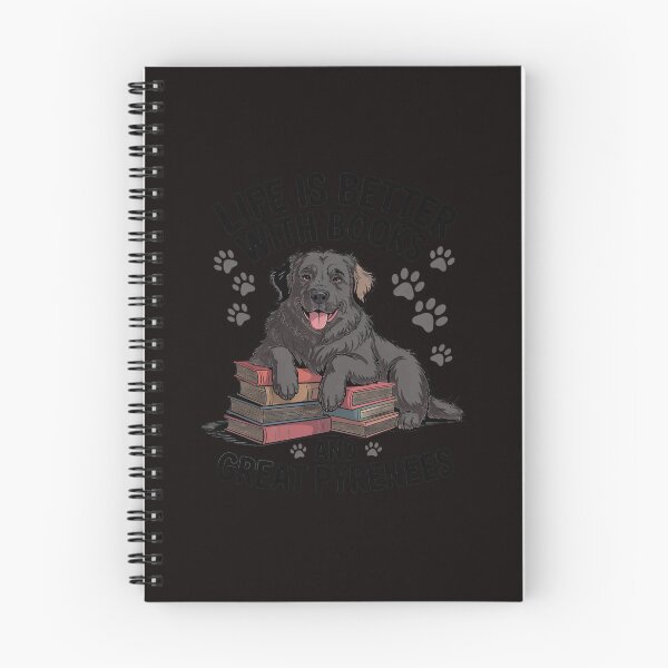 Item preview, Great Pyrenees Dog Breed Life is Better with Books and Great designed and sold by Hybrid-Mind.