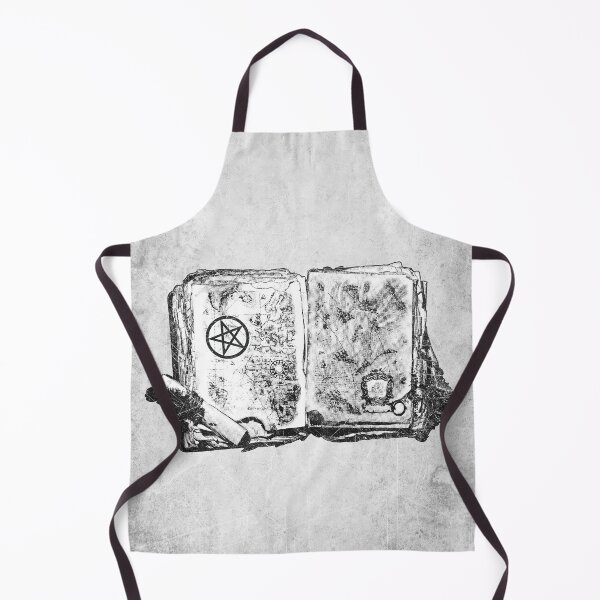 Item preview, 'Ancient Occult Grimoire' Black and White Gothic Map Illustration designed and sold by Ghoul Enterprises.
