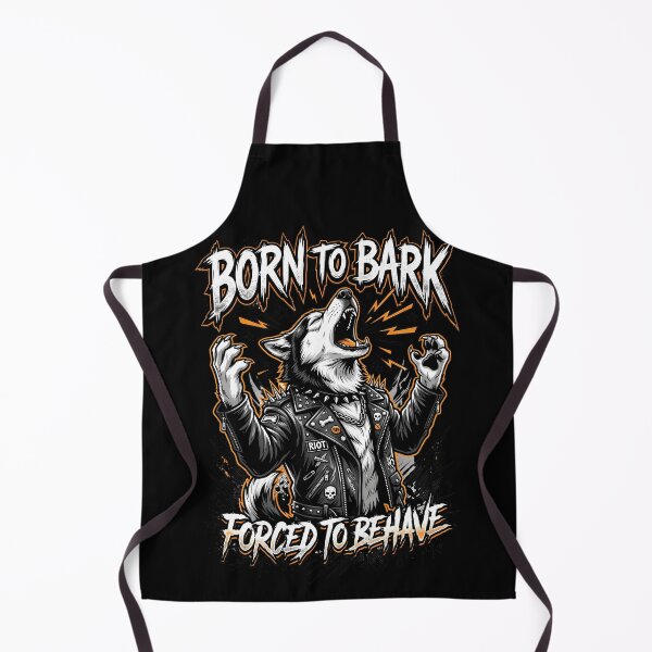 Item preview, Born To Bark Forced To Behave Husky Design designed and sold by Tong4130.
