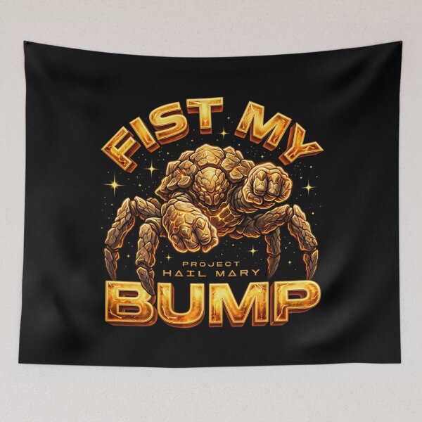 Item preview, Fist My Bump Rocky Project Hail Mary Sci Fi Alien designed and sold by EvaCorkeryIII.