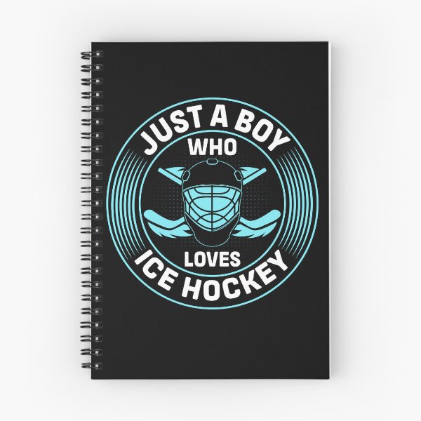 Item preview, Just A Boy Who Loves Ice Hockey Goalie Gift designed and sold by KroghDs.