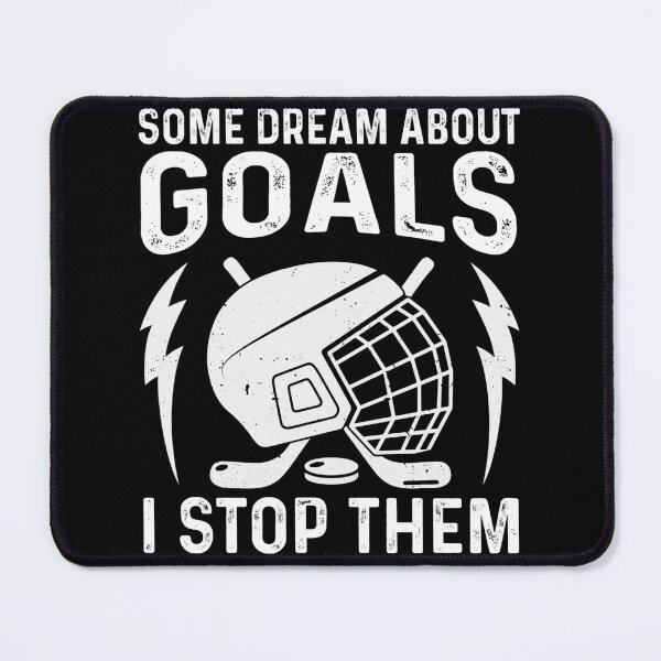 Item preview, Hockey Goalie Motivational Goals I Stop Them Gift designed and sold by KroghDs.