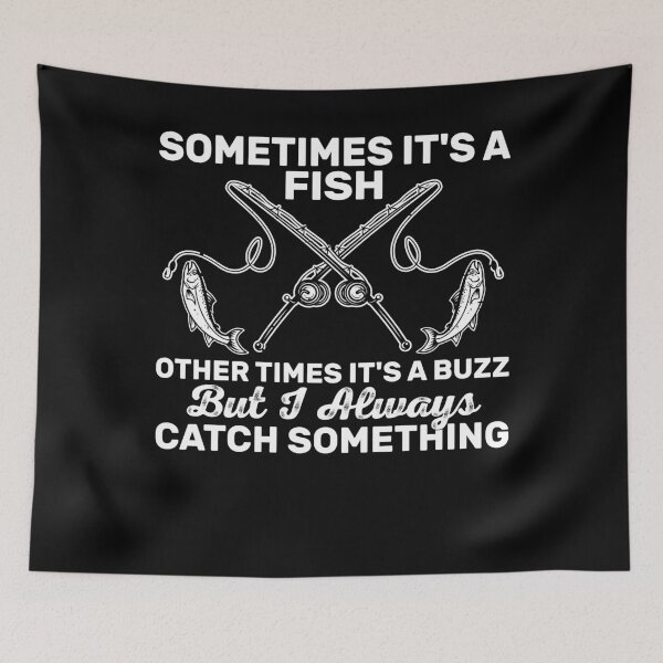 Item preview, Funny Ice Fishing Buzz Catch Something Fisherman Gift designed and sold by KroghDs.