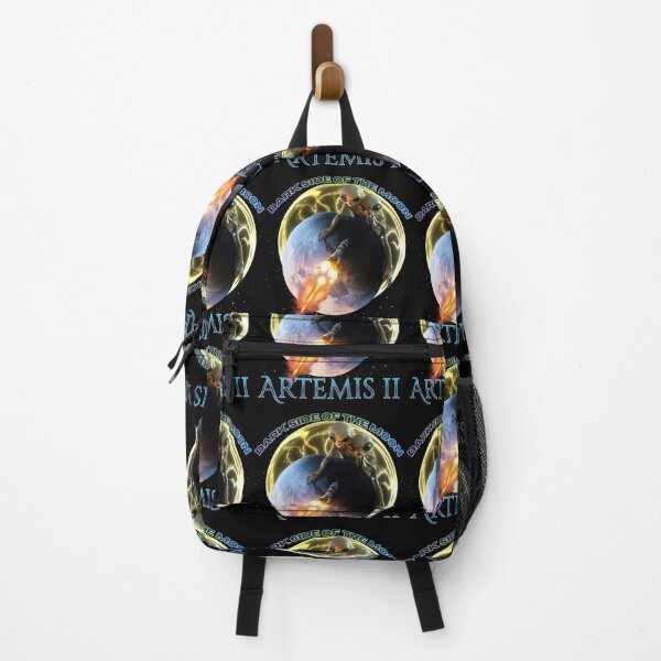 Artikelvorschau, Artemis II Mission Dunkle Seite des Mondes entworfen und verkauft von Tripp Art Studio.