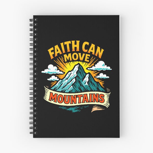 Item preview, Matthew 17:20 Faith Can Move Mountains designed and sold by plushism.