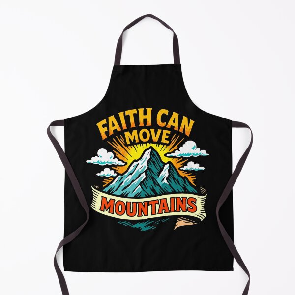 Item preview, Matthew 17:20 Faith Can Move Mountains designed and sold by plushism.
