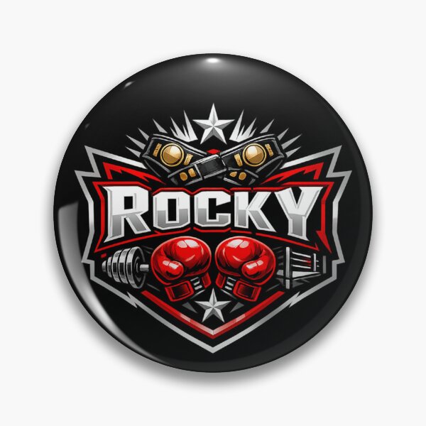 Item preview, Rocky Boxing Champion - Red Gloves & Belt Athletic Logo designed and sold by Prime_1.