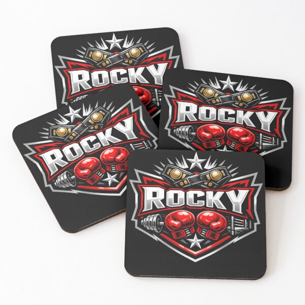 Item preview, Rocky Boxing Champion - Red Gloves & Belt Athletic Logo designed and sold by Prime_1.