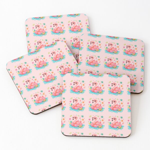 Item preview, Flamingo Floatie Sticker designed and sold by Richitch.