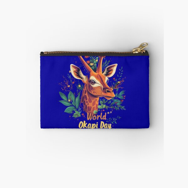 Item preview, World Okapi Day Wildlife Art - Rare Animal Conservation Graphic designed and sold by GenZFashion000.