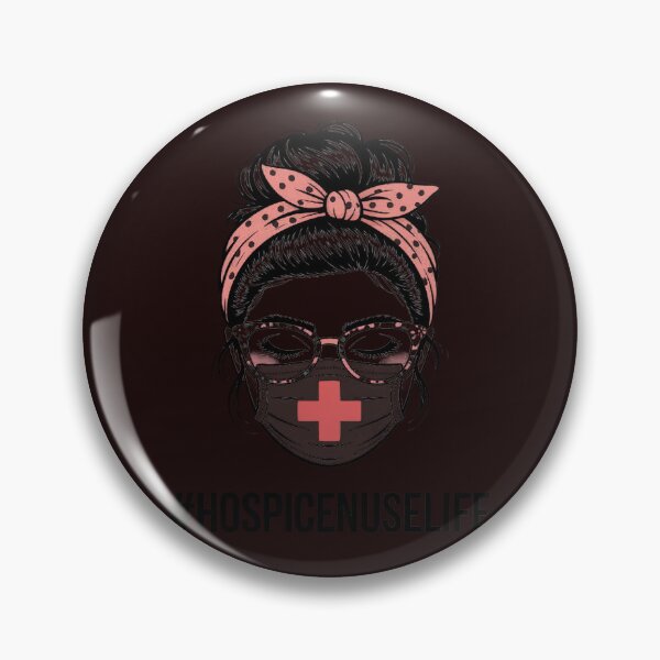 Item preview, Hospice Nurse Life Messy Bun RN Registered Nursing designed and sold by Black-Montana.