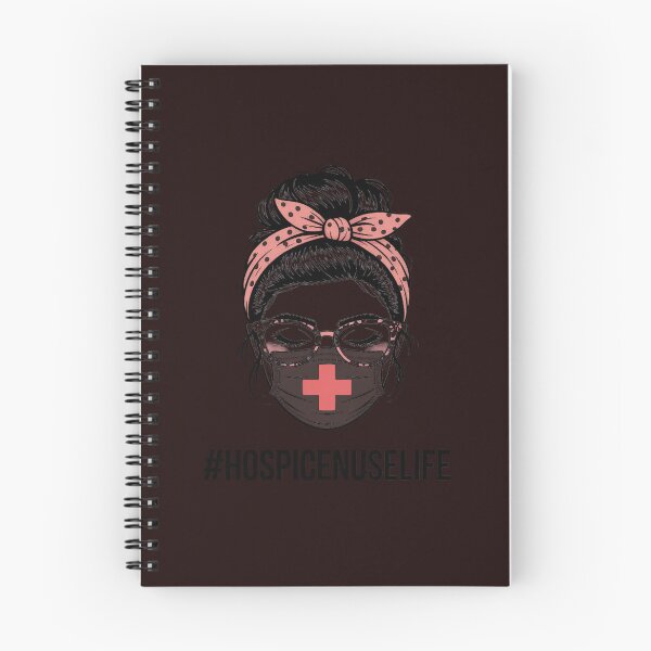 Item preview, Hospice Nurse Life Messy Bun RN Registered Nursing designed and sold by Black-Montana.