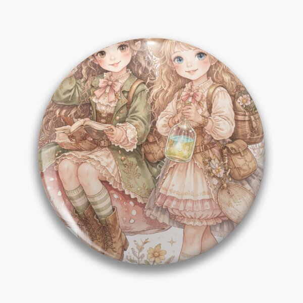 Item preview, Liliputian Tiny adventurers in a whimsical forest designed and sold by Midigoo.