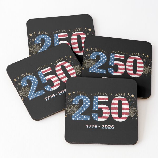 Item preview, USA 250 Years 1776-2026 Patriotic Stars and Stripes Fireworks designed and sold by PACS0011.