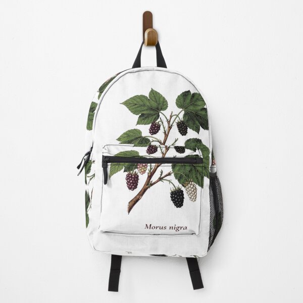 Item preview, Mulberry Botanical T-Shirt | Morus nigra Vintage Illustration | Berry Lover Gift designed and sold by Panom Suavichien.