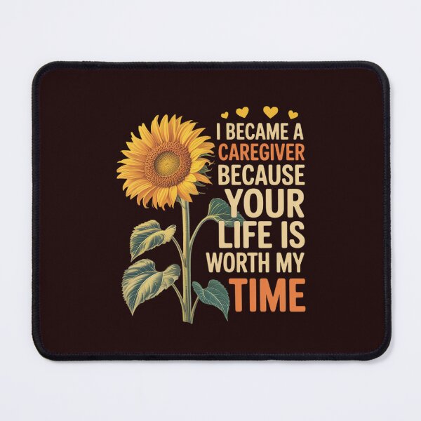Item preview, I Became Caregiver Because Your Life Is Worth Time Caregiver designed and sold by WILI-YAWILI.