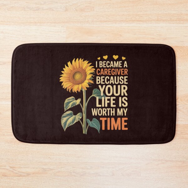 Item preview, I Became Caregiver Because Your Life Is Worth Time Caregiver designed and sold by WILI-YAWILI.