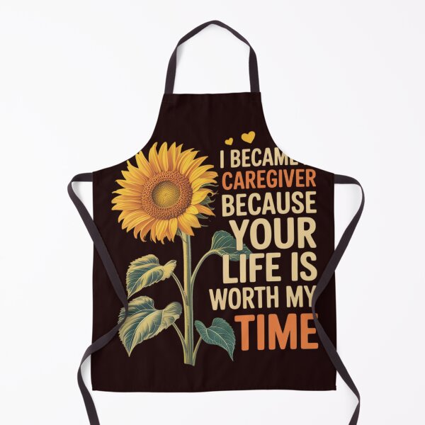 Item preview, I Became Caregiver Because Your Life Is Worth Time Caregiver designed and sold by WILI-YAWILI.