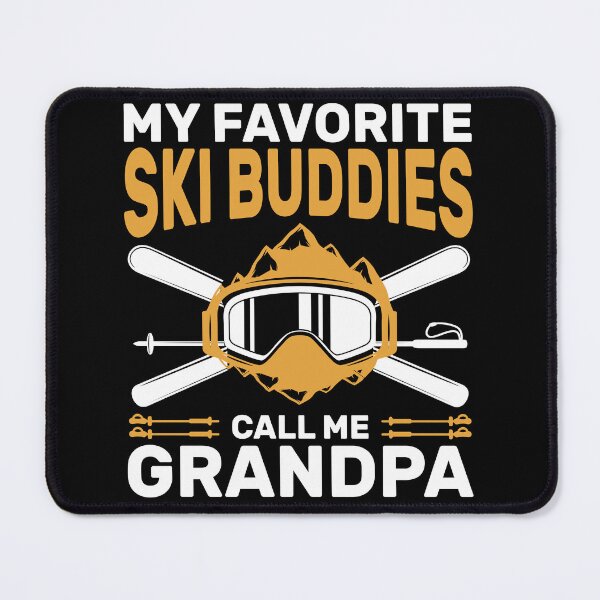 Item preview, Skiing Grandpa My Favorite Ski Buddies Gift designed and sold by KroghDs.