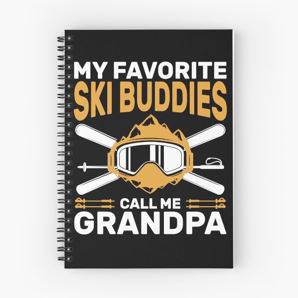 Item preview, Skiing Grandpa My Favorite Ski Buddies Gift designed and sold by KroghDs.